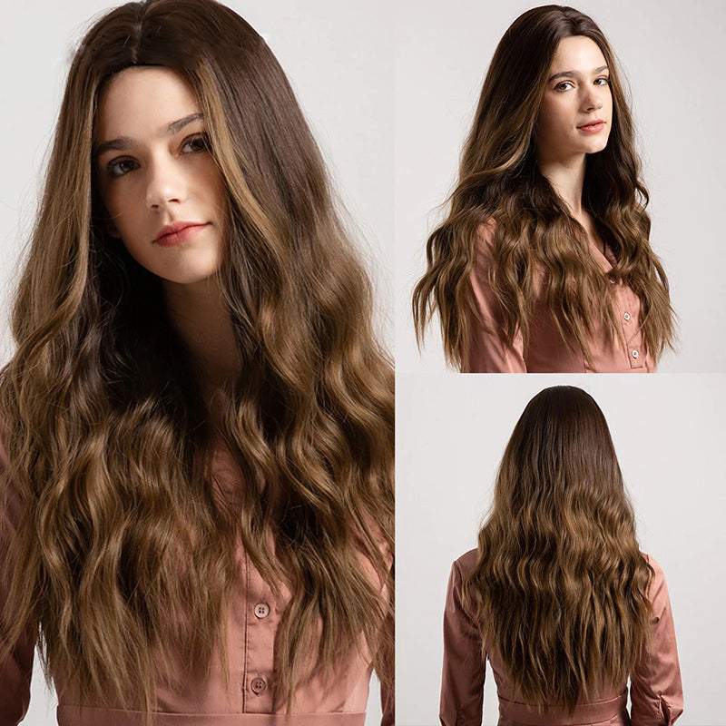 24 Inches Long Synthetic Natural Hair Wigs - Trendycomfy