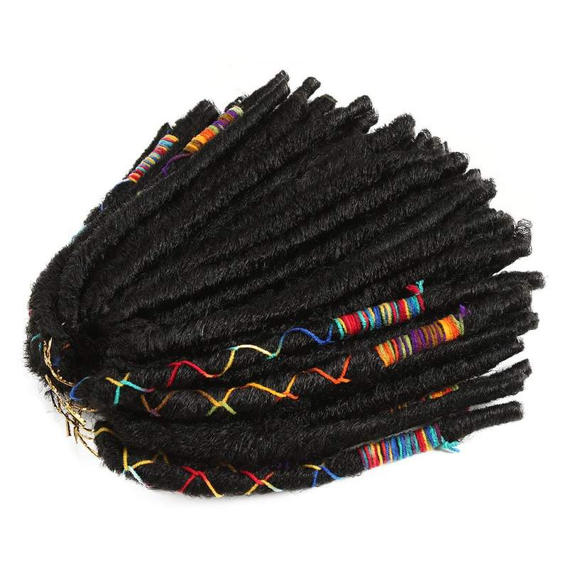 12Inch 12Strands Faux Braids Crochet Hair - Trendycomfy