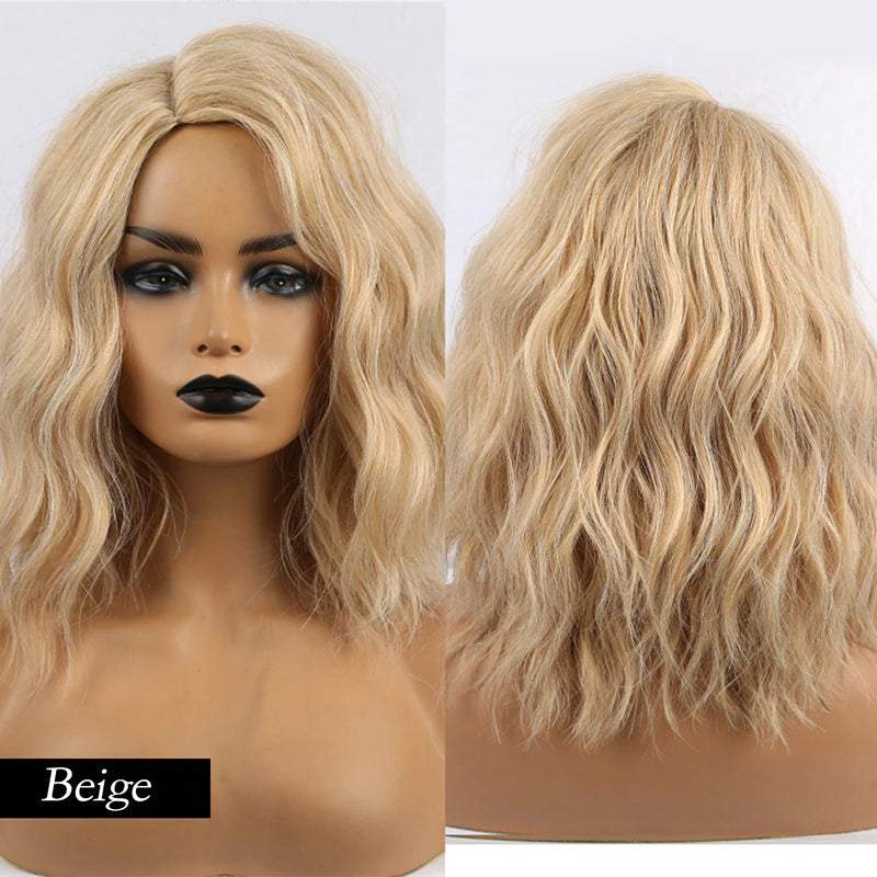 Short Natural Wave Hair Synthetic Wigs - Trendycomfy
