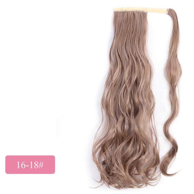 Long Silky Straight Clip In Synthetic Wig - Trendycomfy
