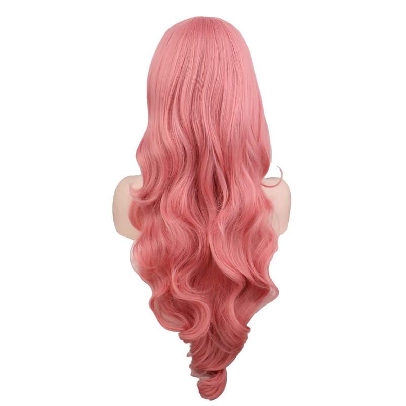 Long Wavy Cosplay 80 Cm Synthetic Hair Wigs - Trendycomfy