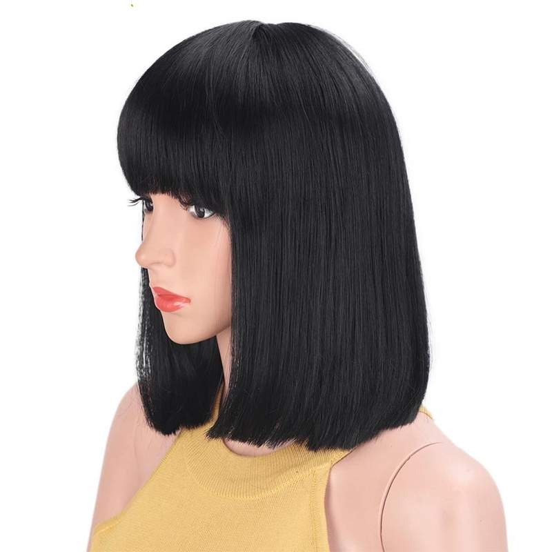 Short Straight Hairstyle Cosplay Wigs - Trendycomfy