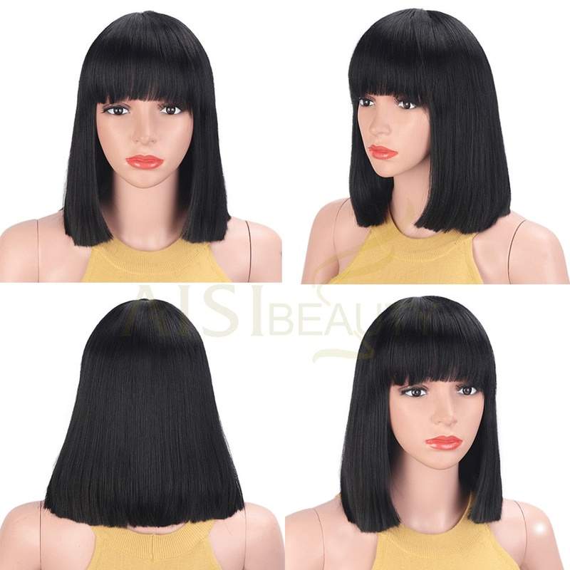 Short Straight Hairstyle Cosplay Wigs - Trendycomfy